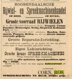 Advertentie 1911