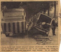 Bron krantenknipsel: collectie Arno Broeders