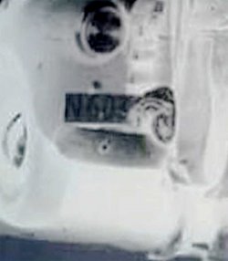 Detail (negatief) van foto 1