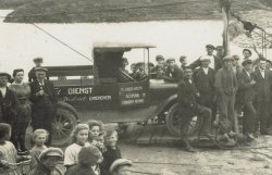 Veerpontongeluk Alphen, 1924 (bron: coll. HGV Maas en Waal)