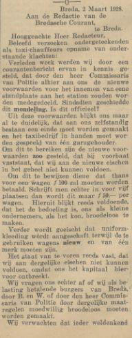 Bredasche Courant, 5 maart 1928