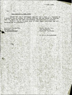 Bron: BHIC, Archief Militair Gezag, inv. nr. 471 scan 354
