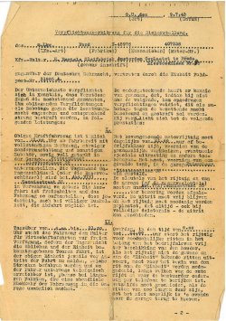Verpflichtungsstellung, 1943