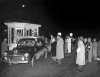 Pijlenrit RAC-Oost 10-11 oktober 1952, Ford V8 met C. Schade aan het stuur (Collectie E. Schade) 